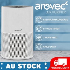 AROVEC Air Purifier Portable, Hepa Filter Replacement, Ozone Active Freshening