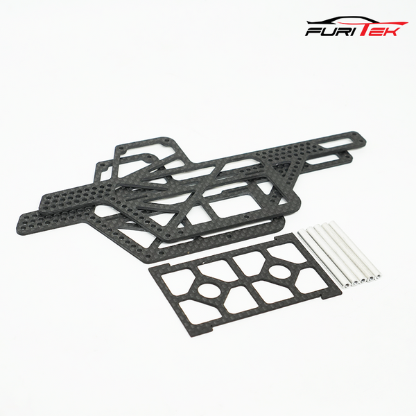 NEW Furitek Rampart Frame Kit Carbon Version for TRX4M | eBay