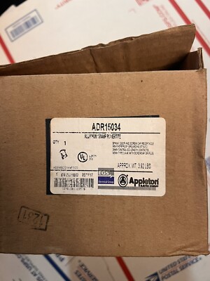 ADR15034 Appleton Pin and Sleeve Receptacle 150-Amp Industrial Heavy-Duty