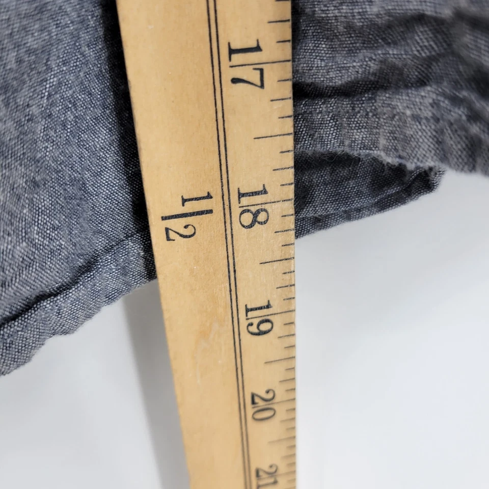 Falda Mirando a las Estrellas Mujer Grande Gris Cambray Bolsa de Papel Cintura Acampanada Mini Foto 4 de 4