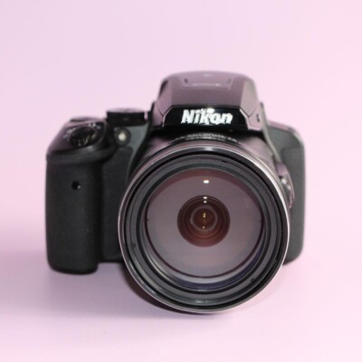 Nikon COOLPIX P900 Black Digital Camera 16MP 83x Optical