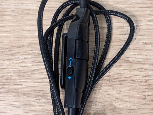 Cable ONLY Logitech G935 G933 G635 G633 headset 3.5mm inline mic mute Micro-USB - Afbeelding 9 van 18