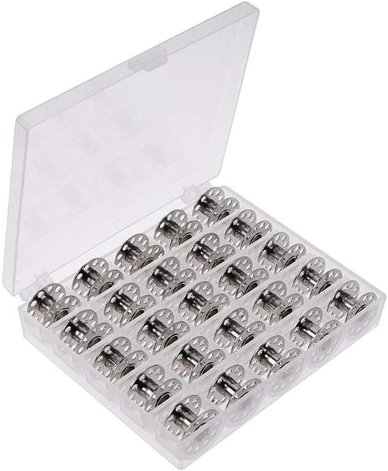 Sewing Machine Class 15 Metal Bobbins 25Pcs Sewing Machines Replacement Accessor-image