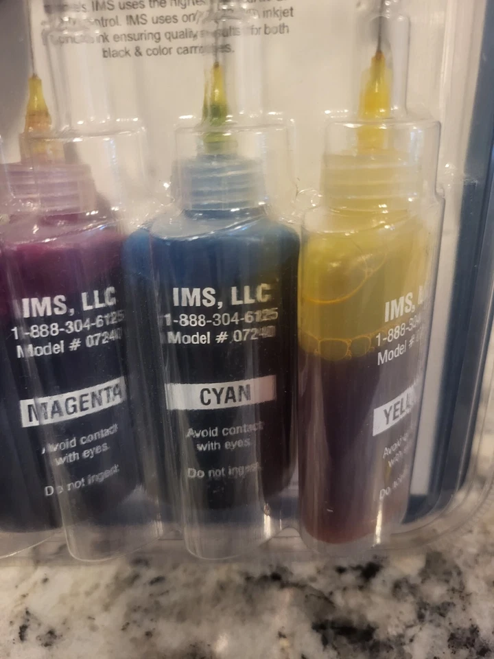 IMS Ink Refill System 600817 For Inkjet Printers Photo Cartridges Compatible - Image 4 of 4