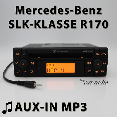 Mercedes Audio 10 CD MF2910 MP3 AUX-IN R170 Radio CD-R SLK-Klasse W170 Autoradio