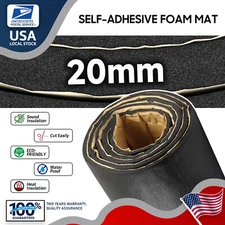 Sound Deadener Noise Proof Deadening Mat Car Heat Shield Insulation 20mm 5sqft