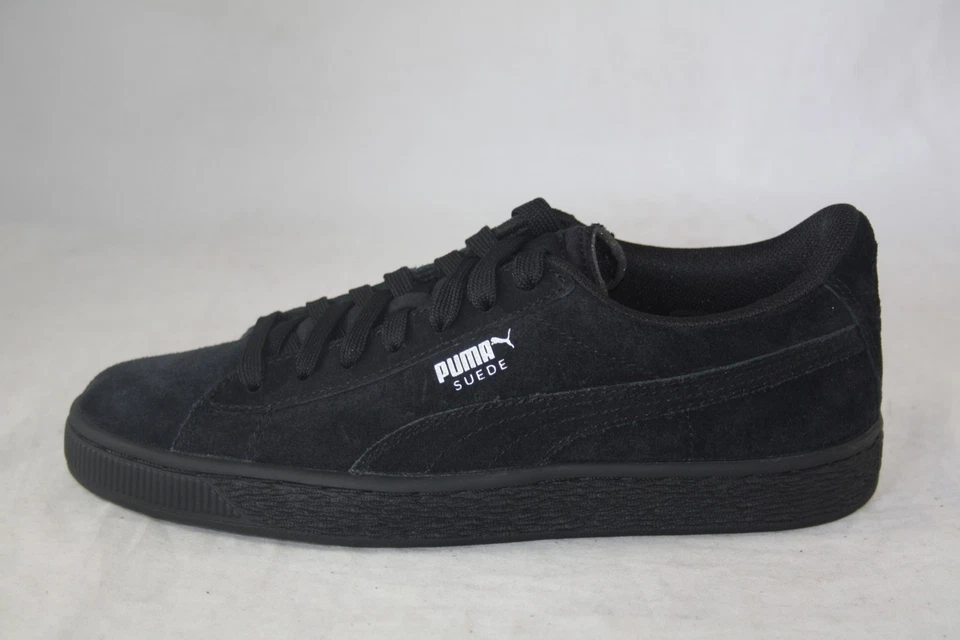 PUMA ЗАМШИ JR КЛАССИЧЕСКИЙ ЧЕРНЫЙ PUMA СЕРЕБРО 355110-52 МОЛОДЕЖНЫЙ РАЗМЕР РАБОТАЕТ КРОССОВКИ - Изображение 2 из 4