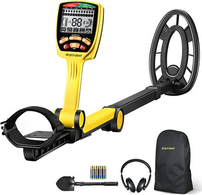 Metal Detector for Adults Professional - Foldable Metal Detector with Precise 