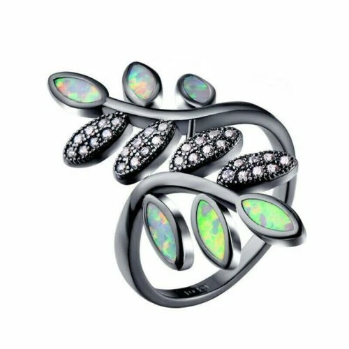 Titanium Plated Cocktail Fashion Rings