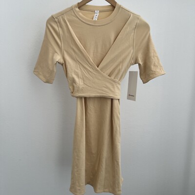 lululemon cotton wrap dress Cotton Wrap Front Shirt Dress Lululemon