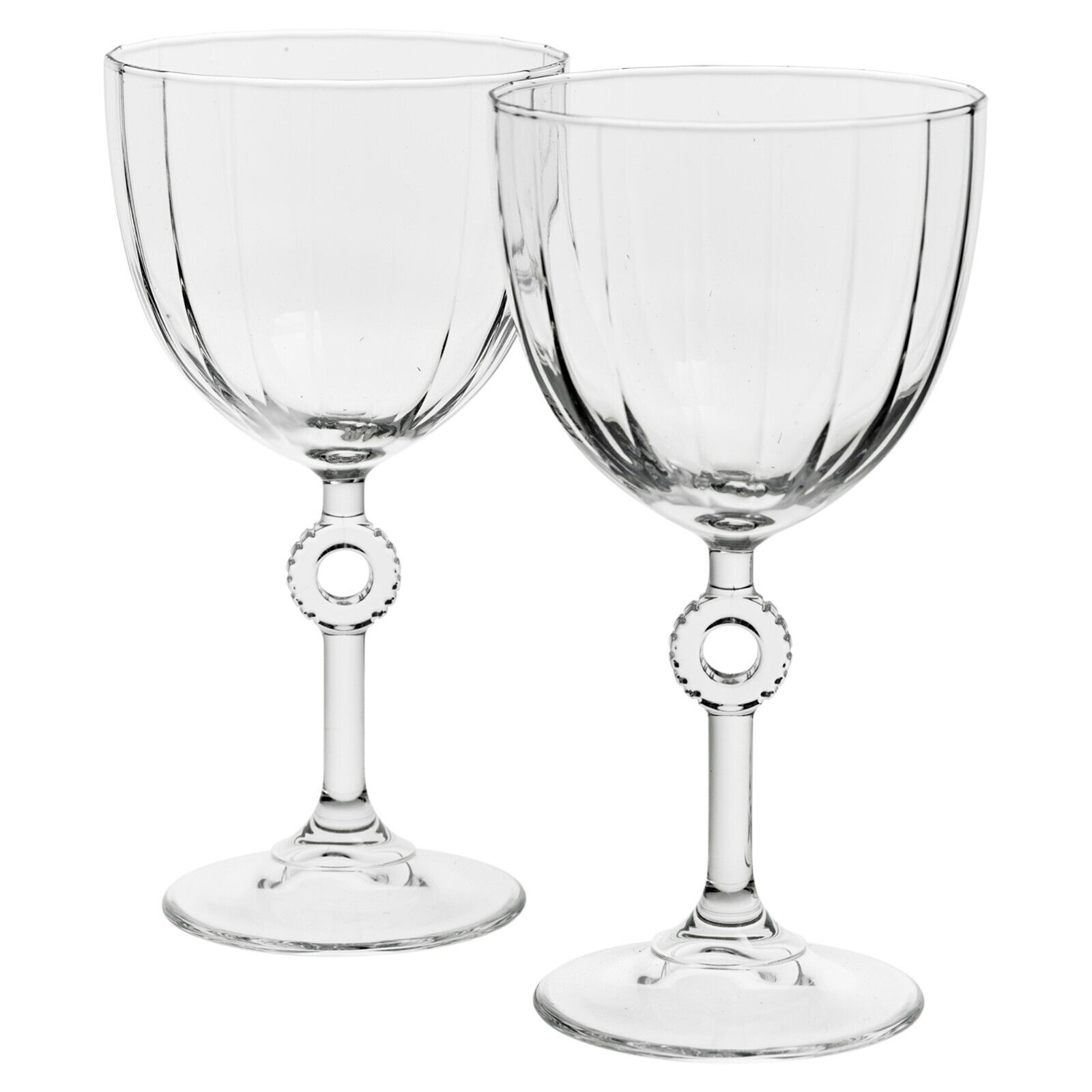2/4/270ml Red White Wine Dessert Ice Cream Sorbet Stemmed Base Goblets