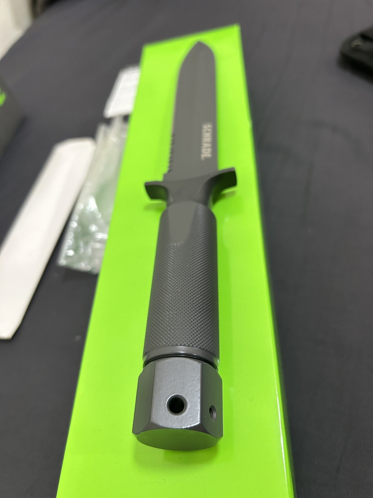 Schrade SCHF1 Extreme Survival Knife 44356202329 eBay