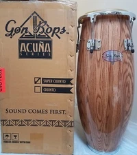 Gon Bops Alex Acuna Series Natural Conga 9.75" Hand Drum NEW | Authorized Dealer