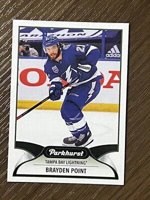 2021-22 Parkhurst Tampa Bay Lightning #124 Brayden. Point   Base Card