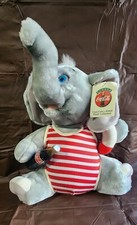 1993 COCA-COLA Plush Collection 13" Elephant in Swimsuit Toy Vintage Coke w tag