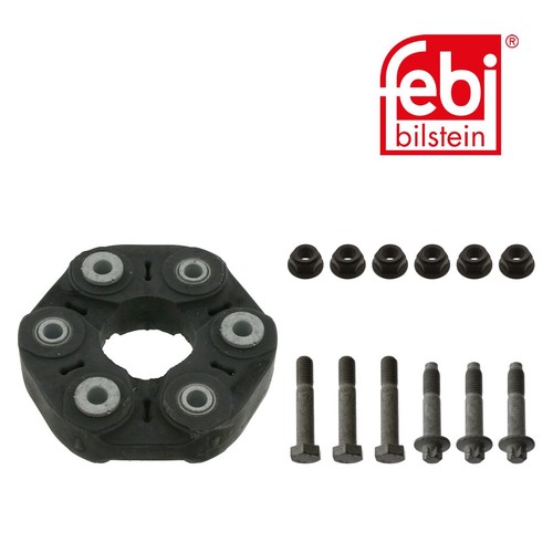 Febi 43520 Rear Propshaft Flexible Coupling Kit For BMW 1 Series E81