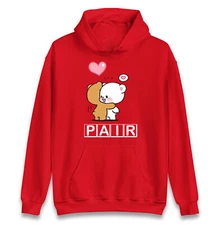 Bubu and Dudu Love Pair Valentine Day Hoodie,Happy Valentine Day Gift Hood