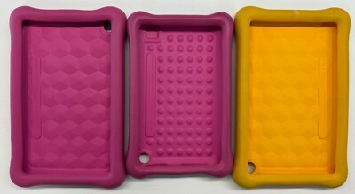 3/$25.99 Amazon Freetime 2/8'' & 1/7'' 2/Pink & 1/Yellow Cover