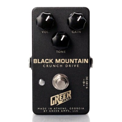 Greer Amps Black Mountain Overdrive Pedal