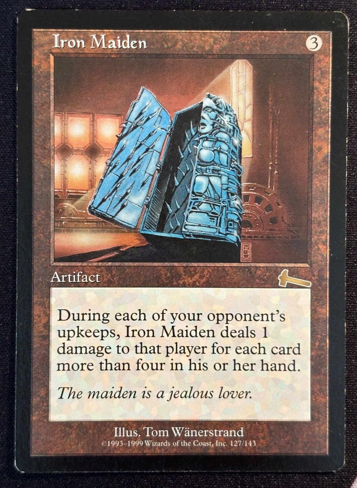 MTG Iron Maiden - Urza's Legacy 127/144 Regular Rare LP