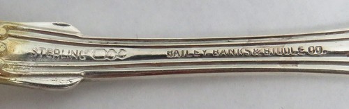 DOMINICK & HAFF (10) NEW KINGS STERLING SILVER GOLD WASH 6 1/8" SALAD FORKS - Picture 4 of 4