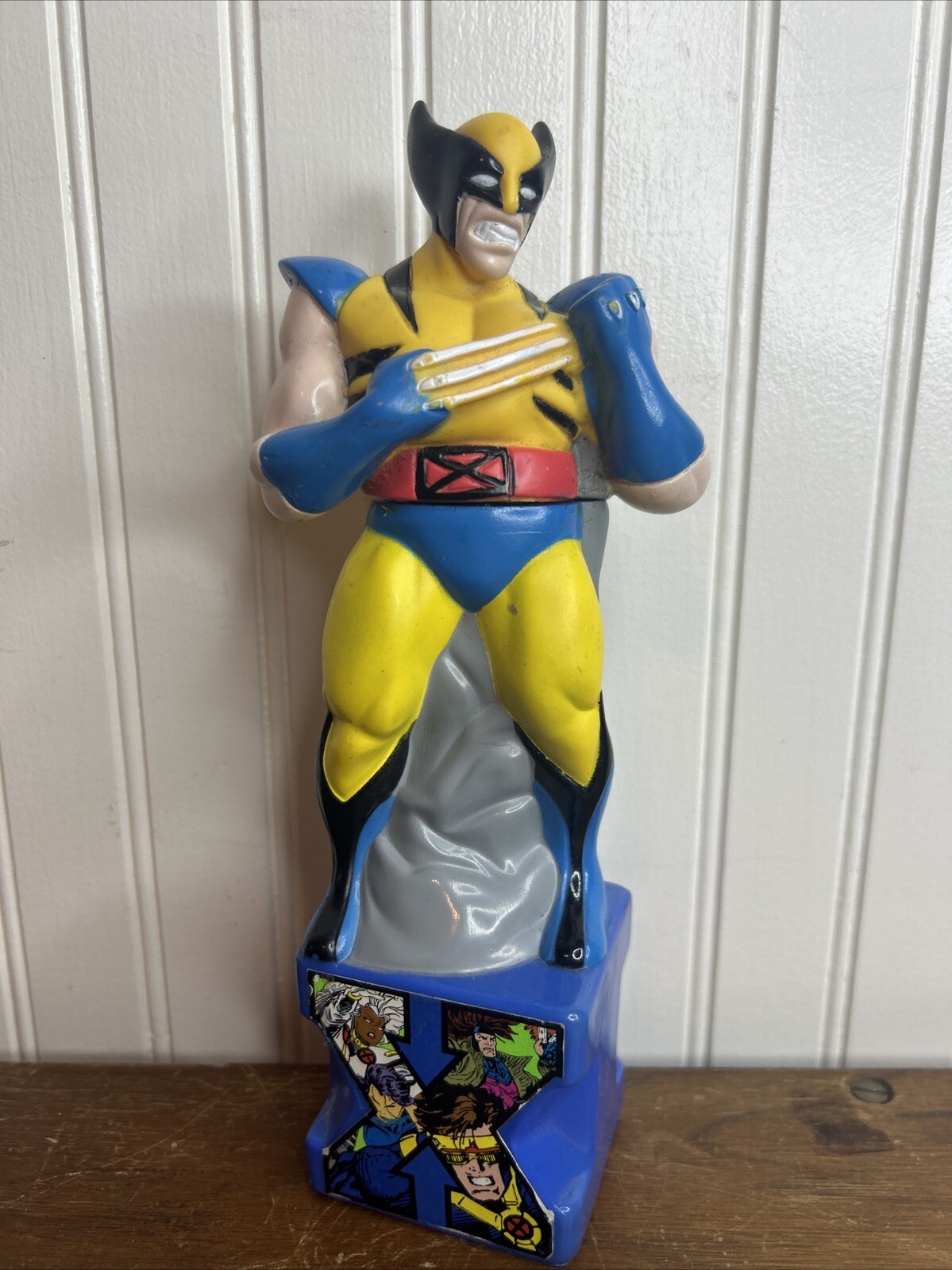 Vintage 1994 Marvel X-men Wolverine Bubble Bath 10fl Oz Bott