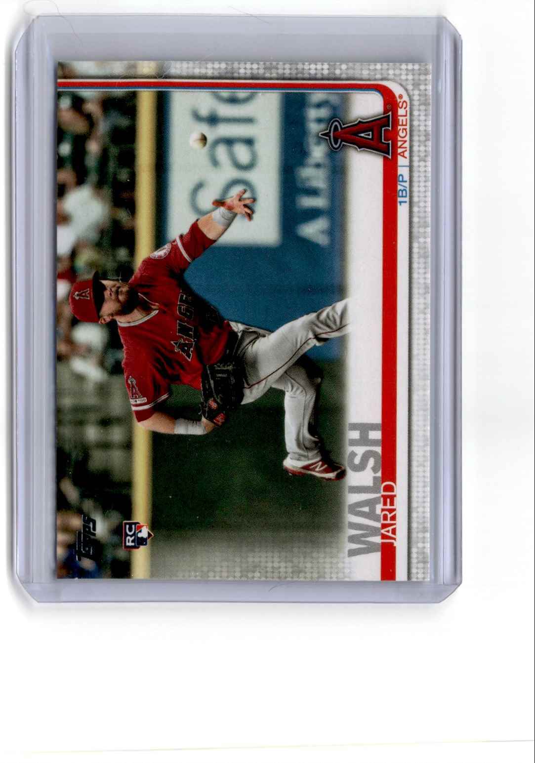 2019 Topps Update Jared Walsh Rookie Los Angeles Angels #US59