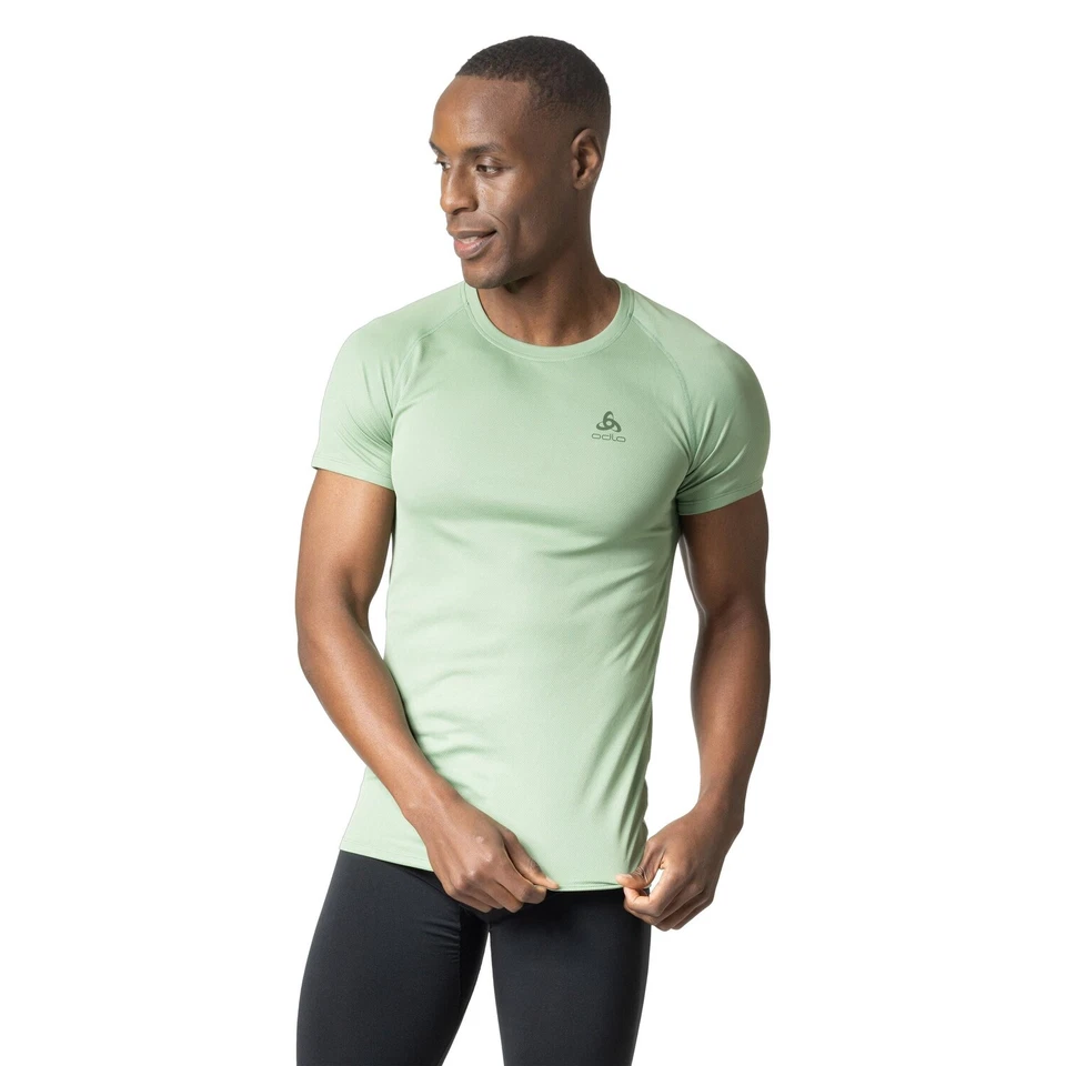 ODLO ACTIVE F-DRY LIGHT Herren T-Shirt Sportshirt loden frost - Image 3 of 4