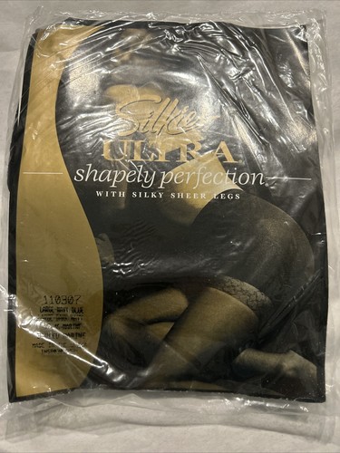 3 Pair Silkies Ultra Shapely Perfection Large Mocha Silky Sheer Legs 110303