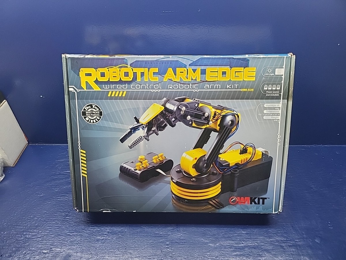 OWI-535 Robotic Arm Kit Edge Wired Control Open Complete | eBay