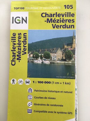 IGN 1 : 100 000 Charleville - Mézières - Verdun | Buch | 9782758529934