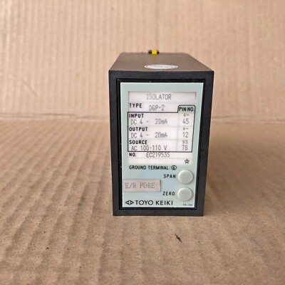 TOYO KEIKI DGP2 ISOLATOR