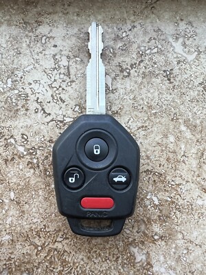 OEM SUBARU REMOTE HEAD KEY FOB FCC: CWTB1G077  ''H'' CHIP GRAY POD EXCELLENT!