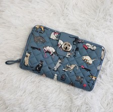 Vera Bradley * Iconic Cat’s Meow * Turnlock Wallet * Rare * Purse Bag Clutch *