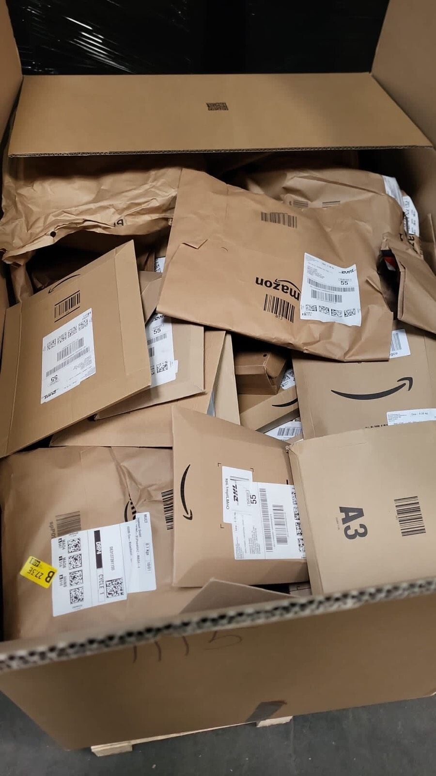 Mystery SetBox Amazon, Ebay, Zalando, DHL Secret Packs Retoure Pakete