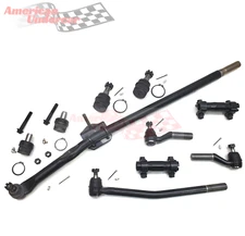XRF Ford E350 Ball Joints Drag Link Tie Rod Steering Suspension Kit 99 - 06 DRW