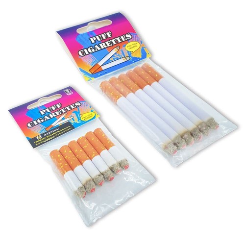 Fake Puff Cigarettes That Blow Smoke (6 Cigarettes + 6 Half Cigarettes + 1 Ci... - Picture 2 of 7