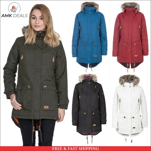 Trespass Womens Waterproof Parka Jacket 
