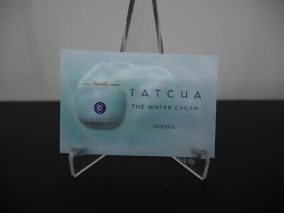 Tatcha The Water Cream Foil Sample Packet Travel (1 ml/0.03 oz) Brand New