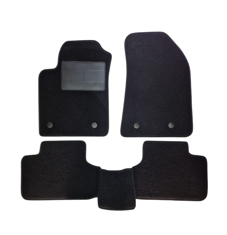 PER HYUNDAI IONIQ SET DI 4 TAPPETI TAPPETINI PER AUTO IN PVC ANTISCIVOLO CON PR