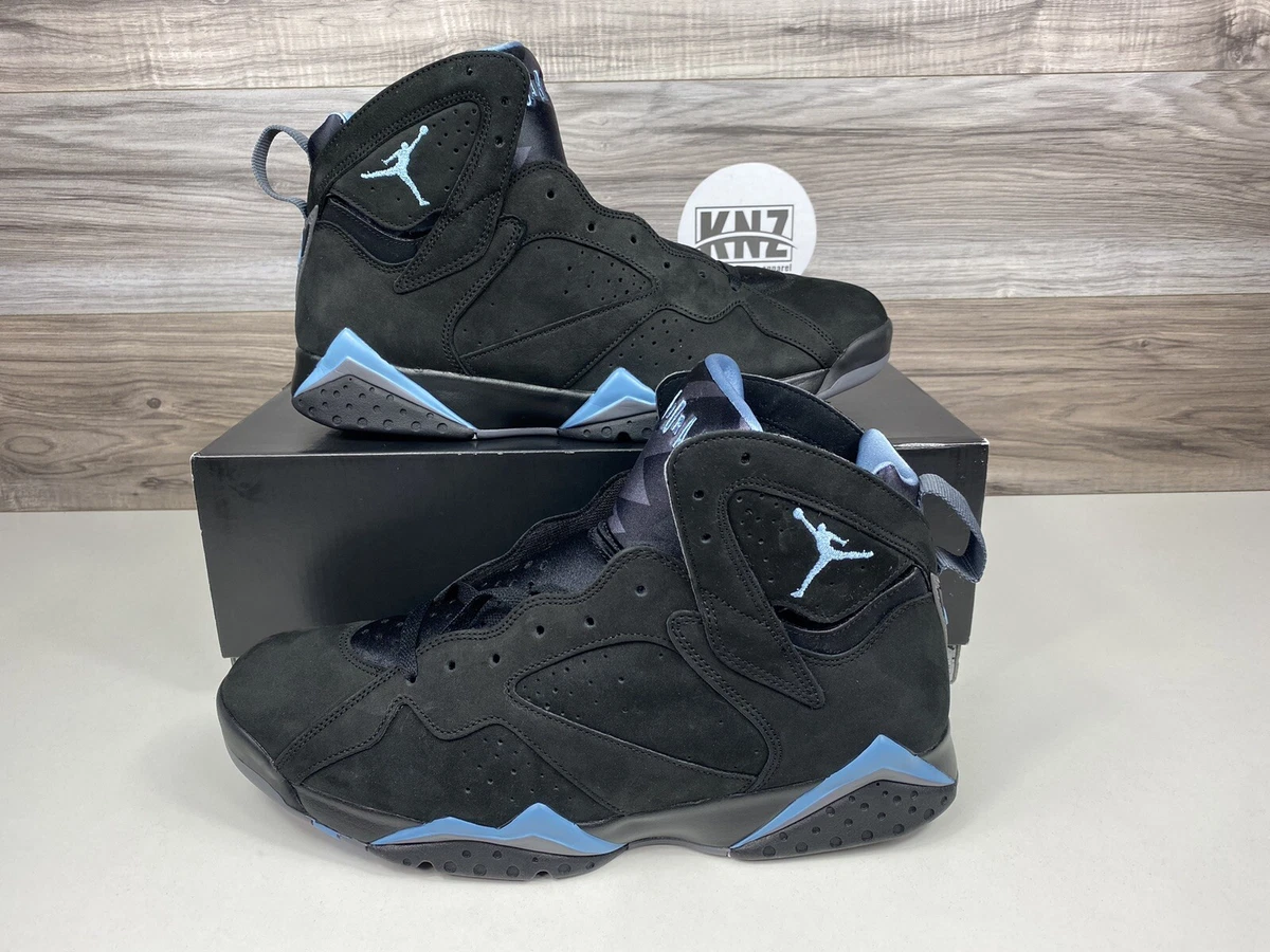**NEW Nike Air Jordan 7 Retro Chambray UNC Black Blue | size 13 | CU9307 004