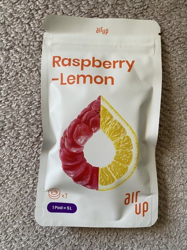 Air Up Pod - Raspberry &amp;amp;amp; Lemonade flavour pod - new sealed pack, mint condition
