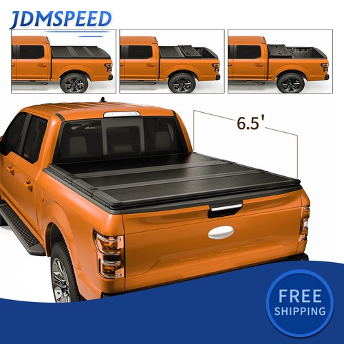 Tonneau Cover For 20192021 Chevy Silverado Sierra 1500 6.5FT Hard Bed 3Fold eBay