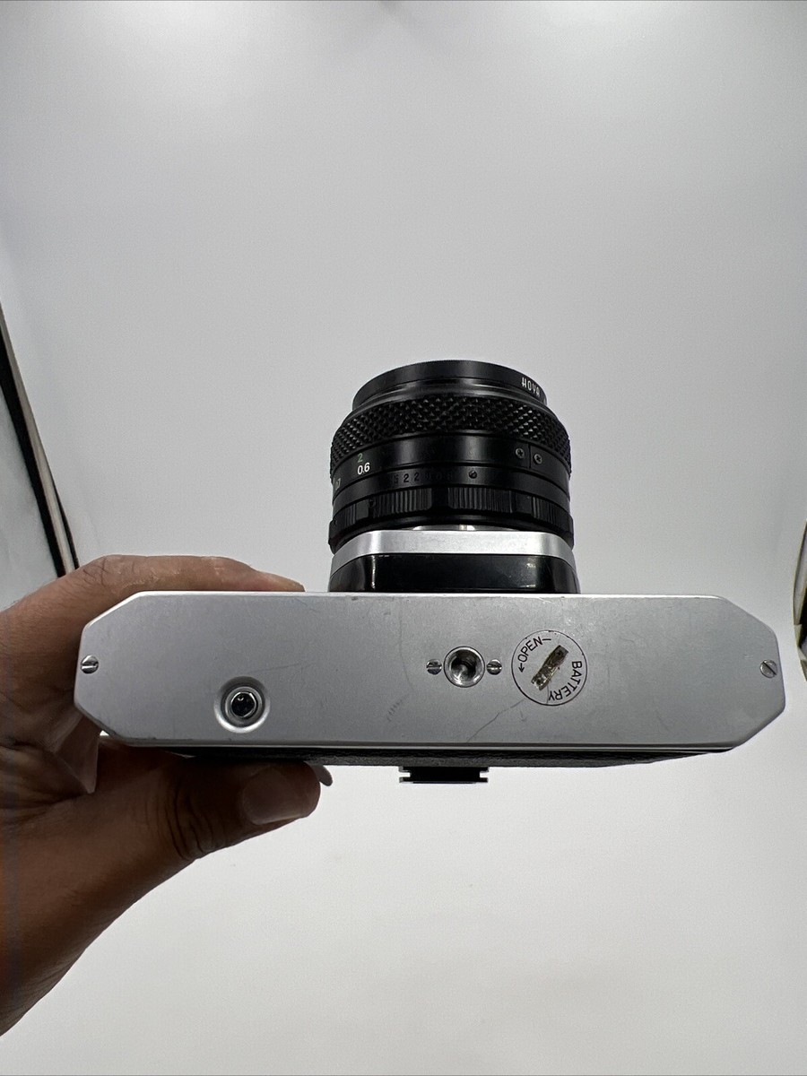 Honeywell Pentax Spotmatic 35 MM Film Camera with Fujinon 1:2.2 f