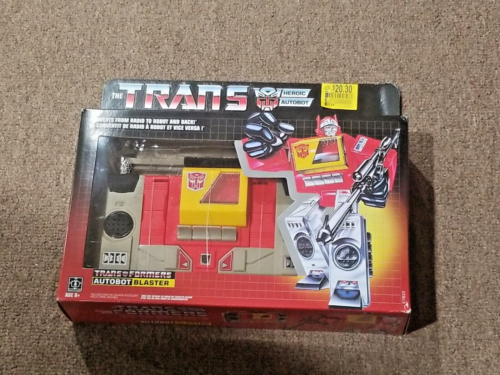 TRANSFORMERS AUTOBOT BLASTER 2020 G1 Reissue - NEW SEALED Transformers A27