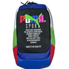 PUMA Forecast Multitude Sling Backpack Blue Multi Shoulder Bag New