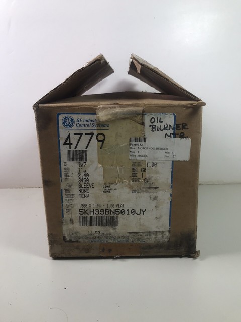 GE 4779 Oil Burner Motor 1/7hp 115v 3450 RPM for sale online | eBay