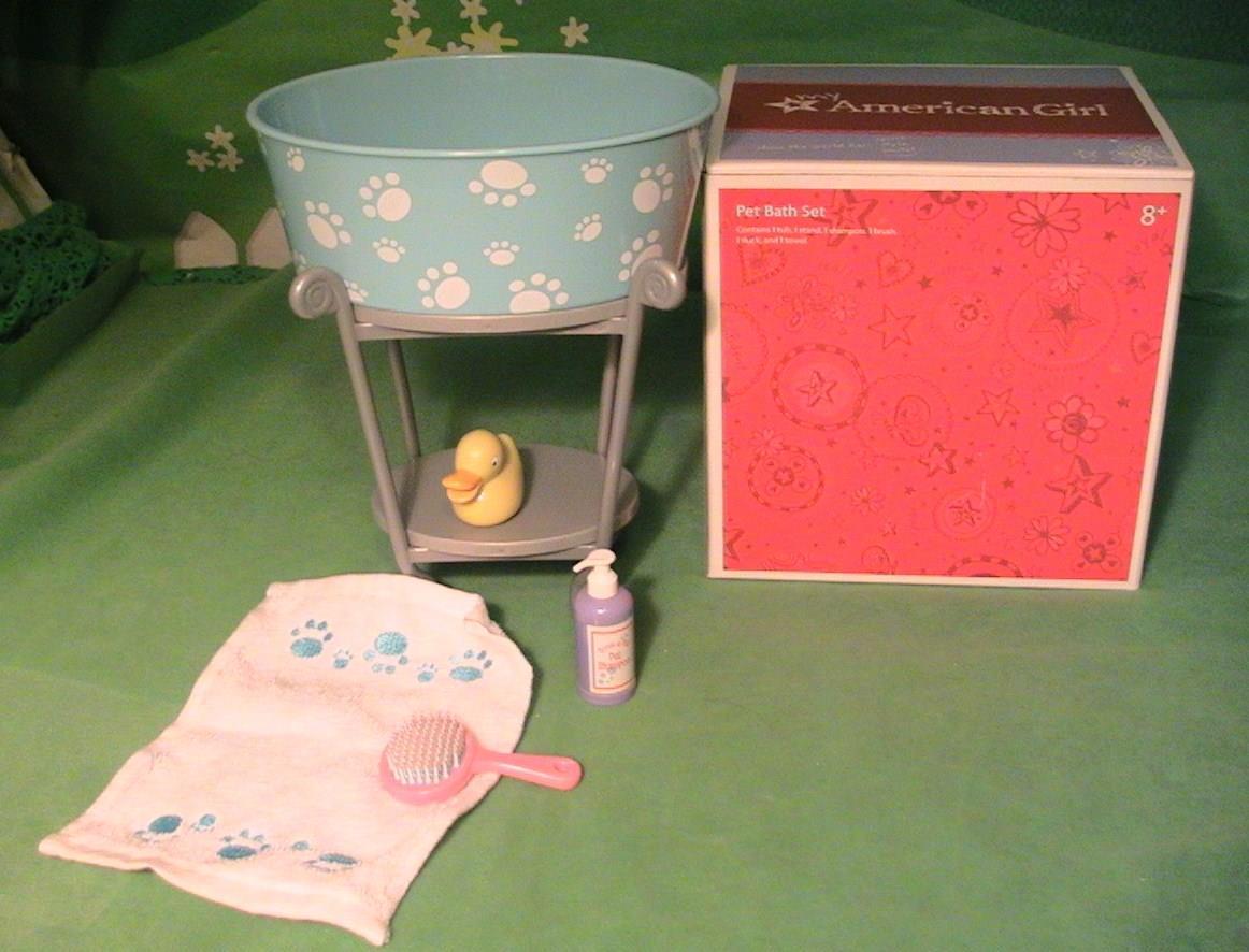 American Girl Pet Bath Set eBay
