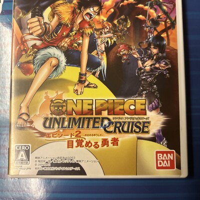 Nintendo Wii One Piece Unlimited Cruise Bandai Cero Japanese