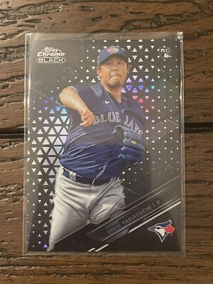 2020 Shun Yamaguchi Topps Chrome Black Refractor RC #88 /199